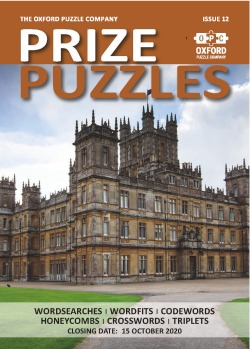 Prize Puzzles Magazine Cover