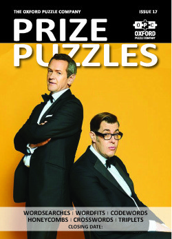 Prize Puzzles Magazine Cover